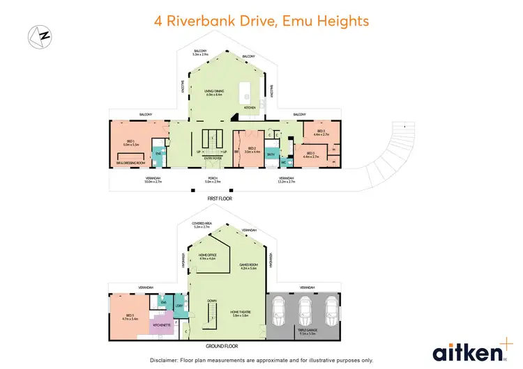Floorplan of Homely house listing, 4 Riverbank Drive, Emu Heights NSW 2750