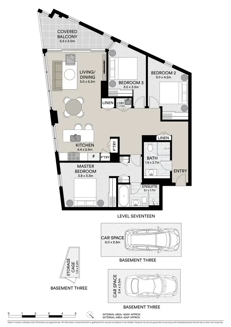 Floorplan of Homely apartment listing, 21702/2B Figtree Drive, Sydney Olympic Park NSW 2127
