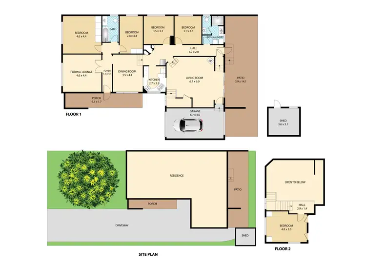 Floorplan of Homely house listing, 13A Peckham Street, Beckenham WA 6107