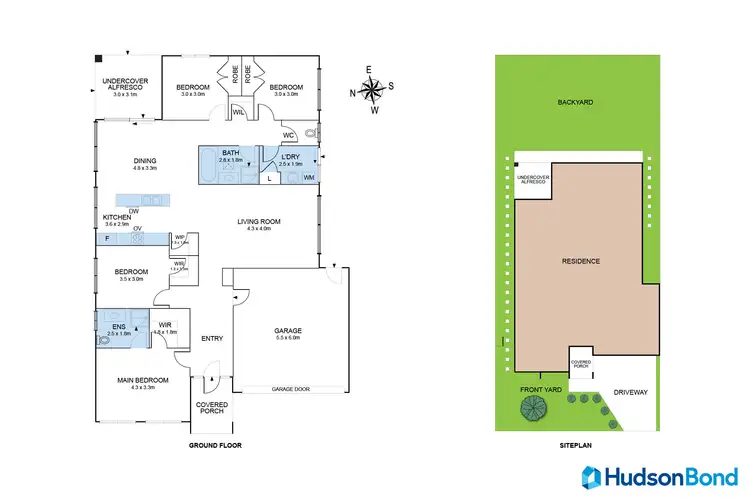 Floorplan of Homely house listing, 5 Marwick Street, Carrum Downs VIC 3201