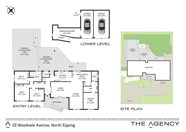 Floorplan of Homely house listing, 22 Woodvale Avenue, North Epping NSW 2121