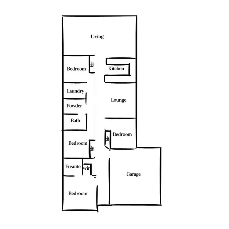 Floorplan of Homely house listing, 56 Jensen Avenue, Whyalla Jenkins SA 5609