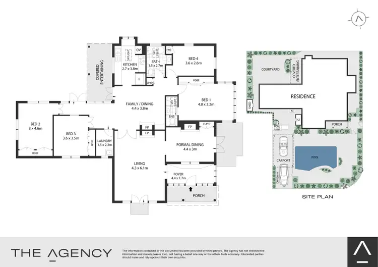 Floorplan of Homely house listing, 6 D'Aram Street, Hunters Hill NSW 2110