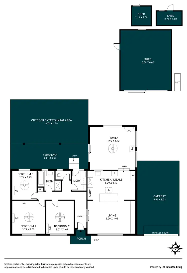 Floorplan of Homely house listing, 30 Modler Road, Morphett Vale SA 5162