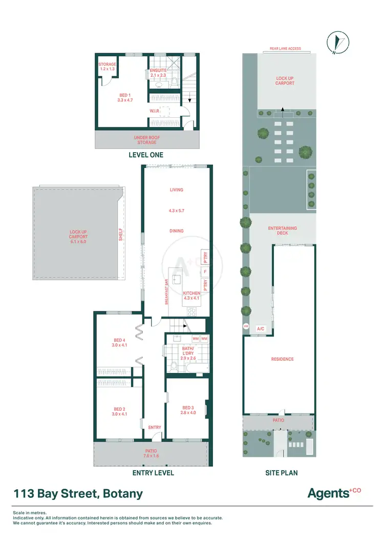 Floorplan of Homely house listing, 113 Bay Street, Botany NSW 2019