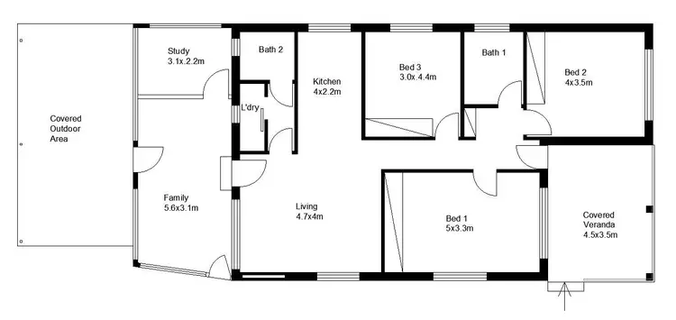 Floorplan of Homely house listing, 82 Karingi Street, Ettalong Beach NSW 2257