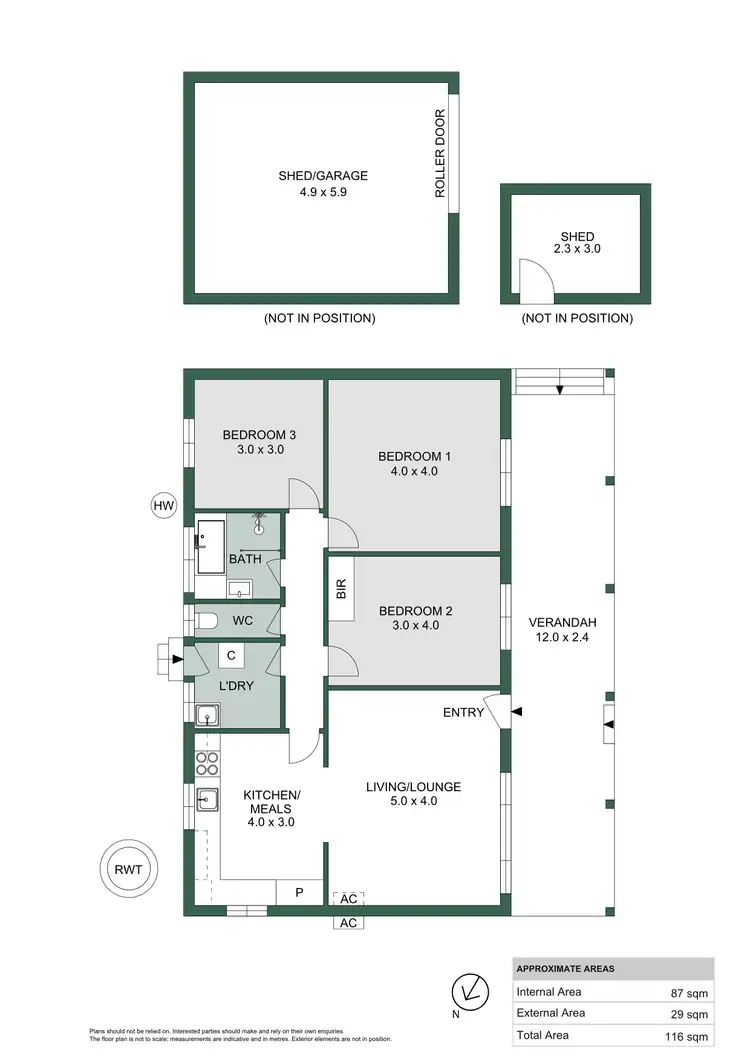 Floorplan of Homely house listing, 19 Cooke Terrace, Tailem Bend SA 5260