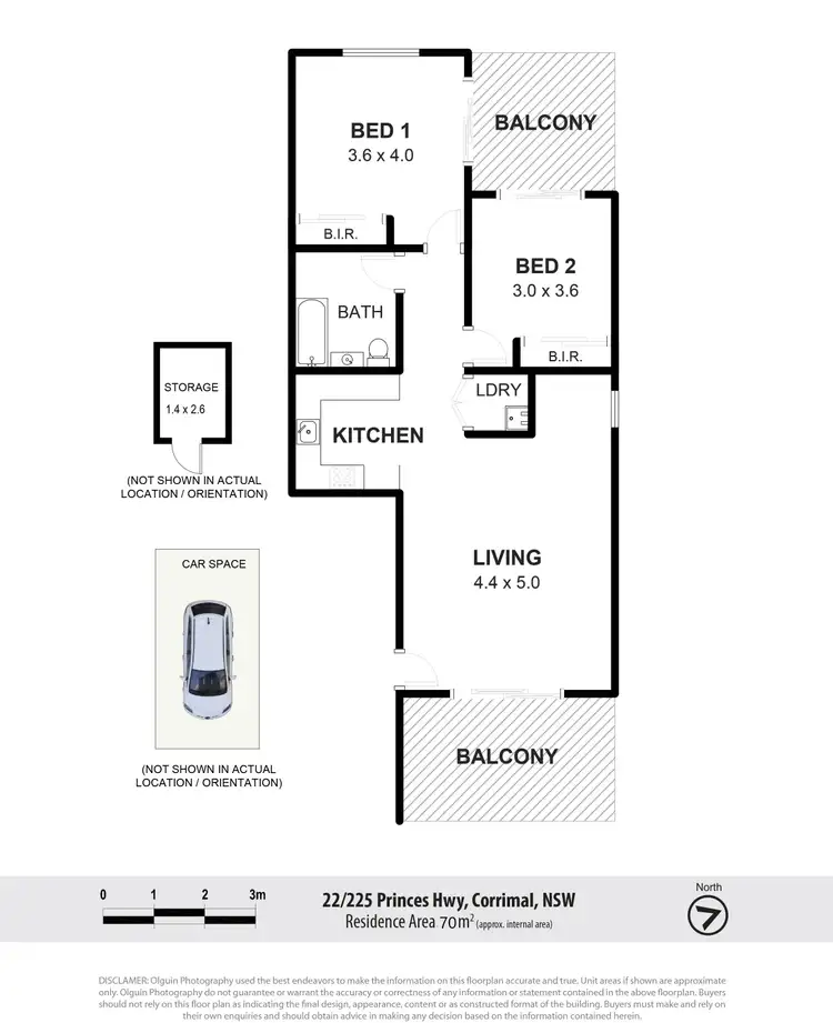 Floorplan of Homely unit listing, 22/225 Princes Highway, Corrimal NSW 2518