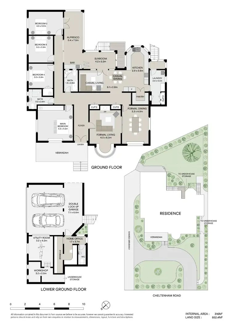 Floorplan of Homely house listing, 15 Cheltenham Road, Cheltenham NSW 2119