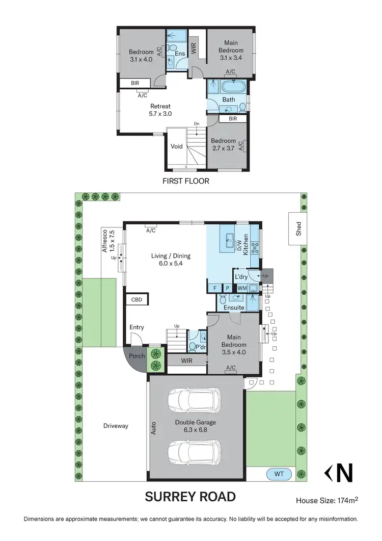 Floorplan of Homely house listing, 2/121 Surrey Road, Blackburn VIC 3130