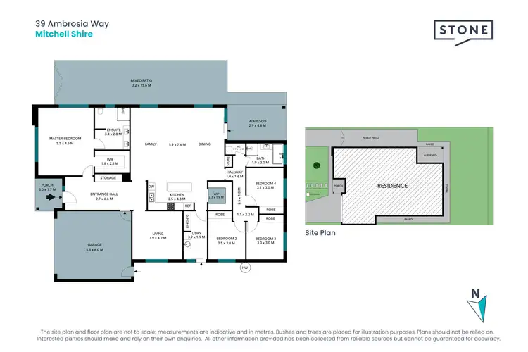 Floorplan of Homely house listing, 39 Ambrosia Way, Beveridge VIC 3753