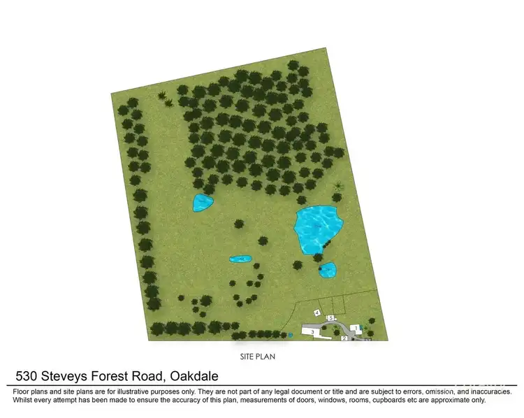 Floorplan of Homely house listing, 530 Steveys Forest Road, Oakdale NSW 2570