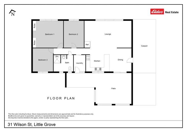 Floorplan of Homely house listing, 31 Wilson Street, Little Grove WA 6330