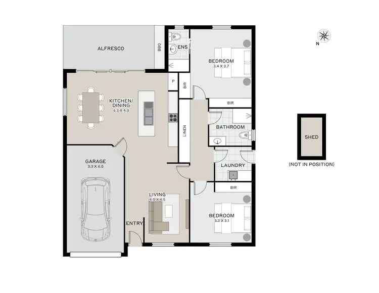 Floorplan of Homely house listing, 7/668 West Tamar Highway, Legana TAS 7277