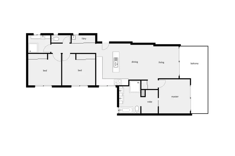 Floorplan of Homely apartment listing, 14/146-150 Grafton Street, Cairns City QLD 4870