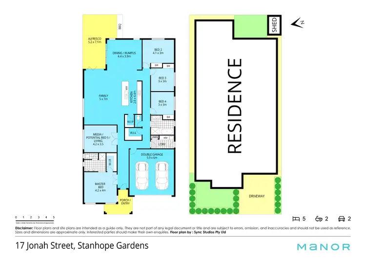 Floorplan of Homely house listing, 17 Jonah Street, Stanhope Gardens NSW 2768