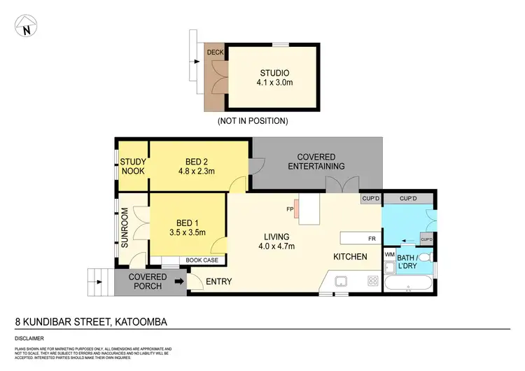 Floorplan of Homely house listing, 8 Kundibar Street, Katoomba NSW 2780