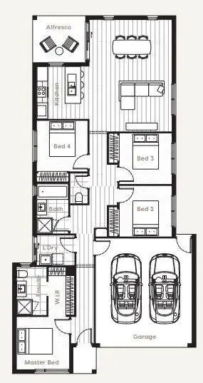 Floorplan of Homely house listing, 9 Perch Street, Beveridge VIC 3753