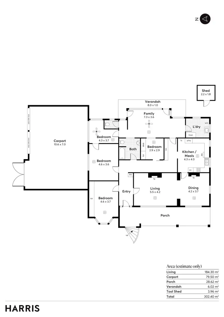 Floorplan of Homely house listing, 568 Portrush Road, Glen Osmond SA 5064