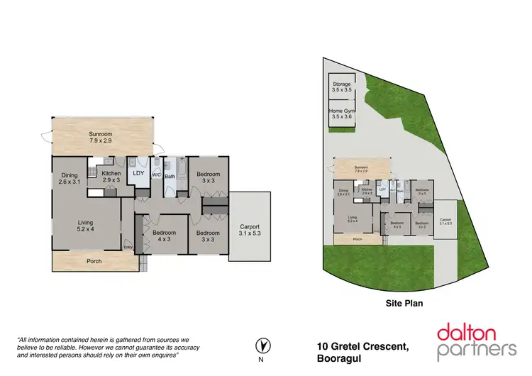 Floorplan of Homely house listing, 10 Gretel Crescent, Booragul NSW 2284