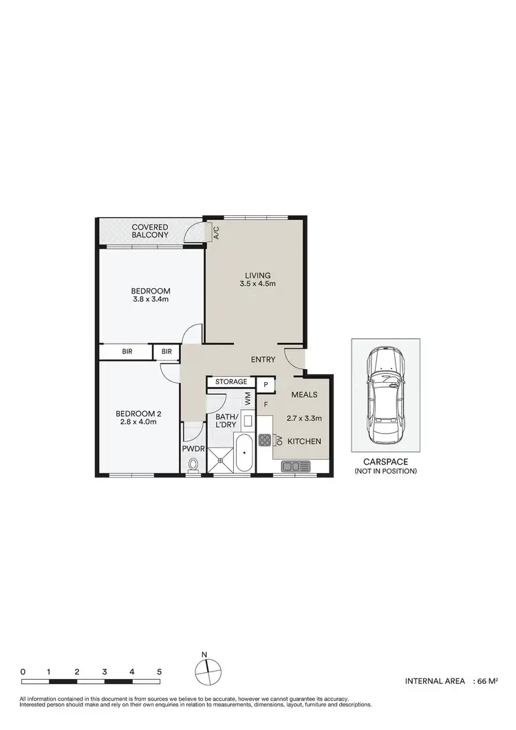 Floorplan of Homely apartment listing, 2/23 Paddington Road, Hughesdale VIC 3166