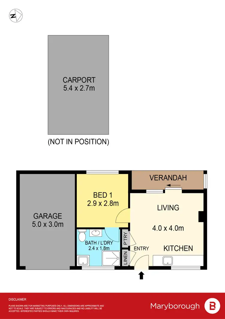 Floorplan of Homely house listing, 25 Lansdowne Street, Talbot VIC 3371
