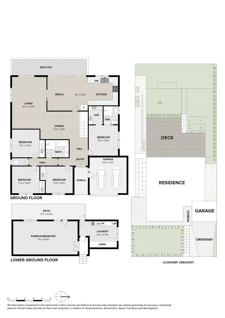 Floorplan of Homely house listing, 20 Clontarf Crescent, Templestowe VIC 3106