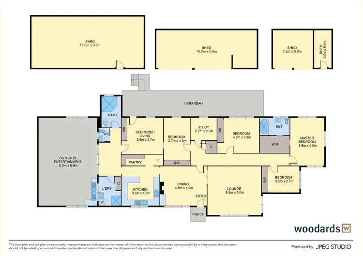 Floorplan of Homely house listing, 43 Horneman Road, Gisborne South VIC 3437