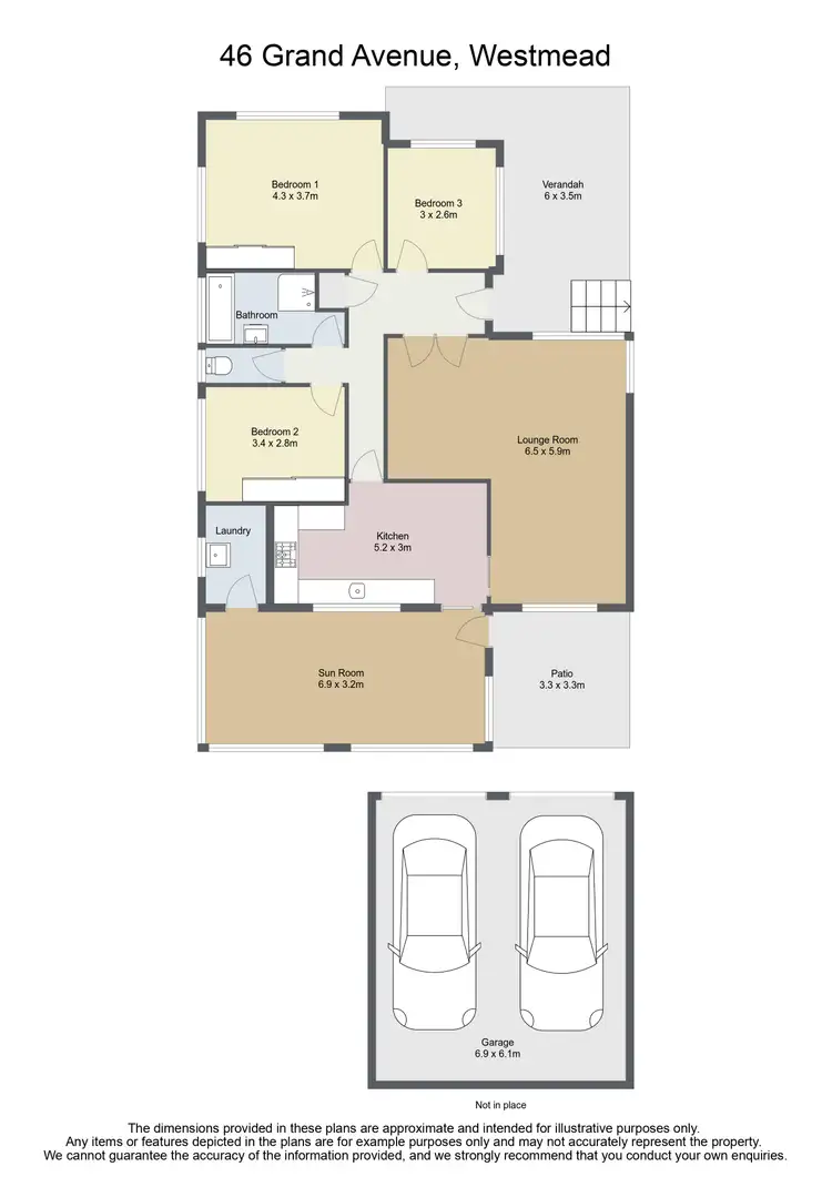 Floorplan of Homely house listing, 46 Grand Avenue, Westmead NSW 2145