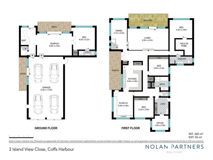 Floorplan of Homely house listing, 3 Island View Close, Coffs Harbour NSW 2450