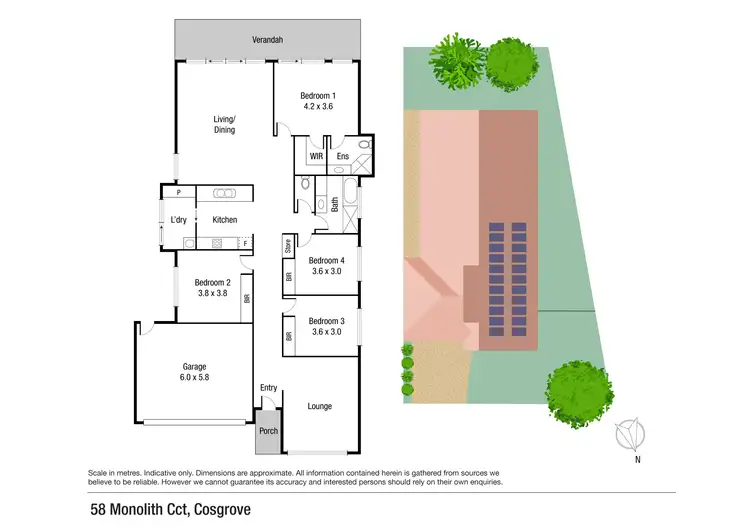 Floorplan of Homely house listing, 58 Monolith Circuit, Cosgrove QLD 4818