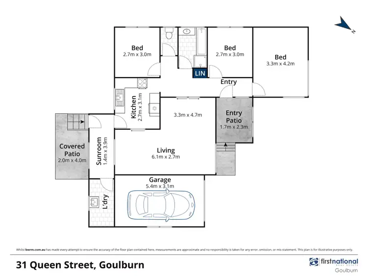 Floorplan of Homely house listing, 31 Queen Street, Goulburn NSW 2580