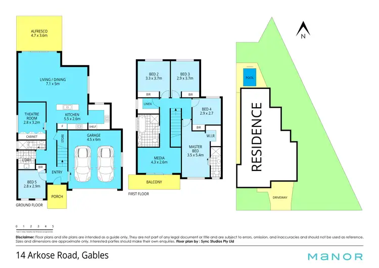 Floorplan of Homely house listing, 14 Arkose Road, Gables NSW 2765