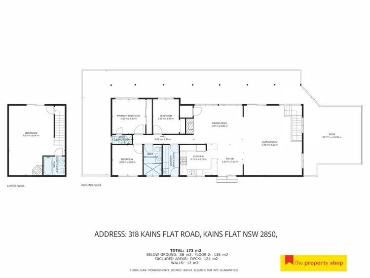 Floorplan of Homely rural property listing, 318 Kains Flat Road, Mudgee NSW 2850