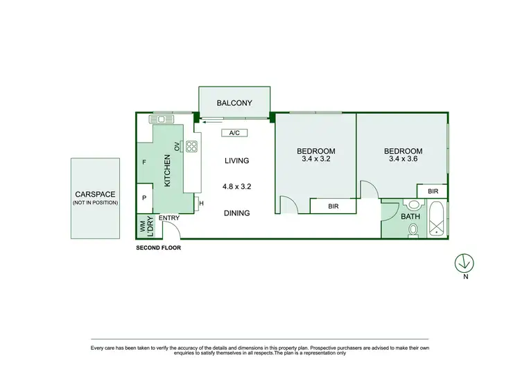 Floorplan of Homely apartment listing, 14/49 Kooyong Road, Armadale VIC 3143