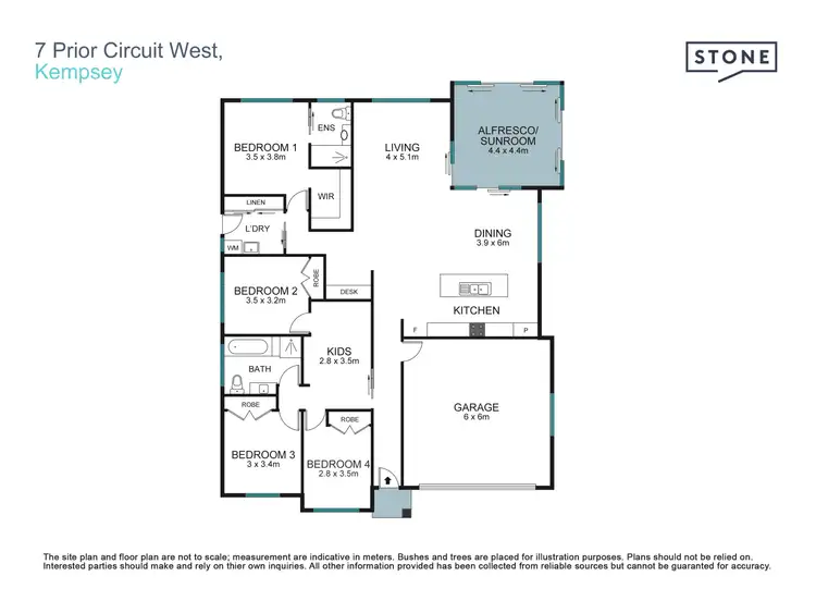 Floorplan of Homely house listing, 7 Prior Circuit, West Kempsey NSW 2440