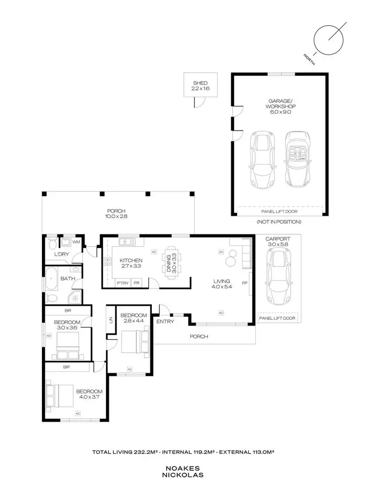 Floorplan of Homely house listing, 17 Raffles Crescent, Plympton SA 5038
