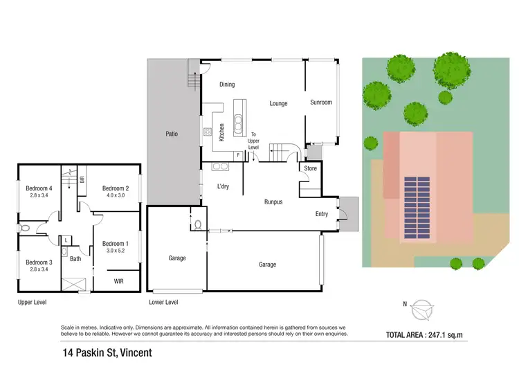 Floorplan of Homely house listing, 14 Paskin Street, Vincent QLD 4814