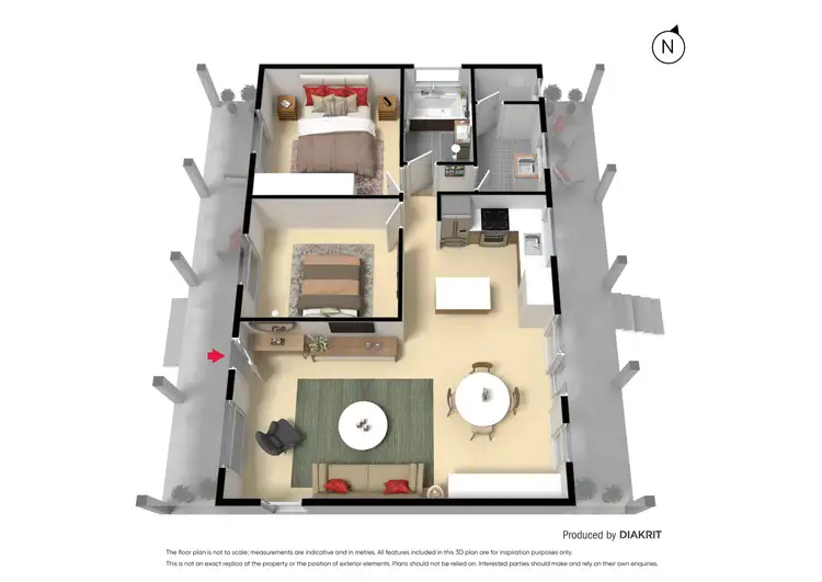Floorplan of Homely house listing, 165 Main Road, Hepburn VIC 3461