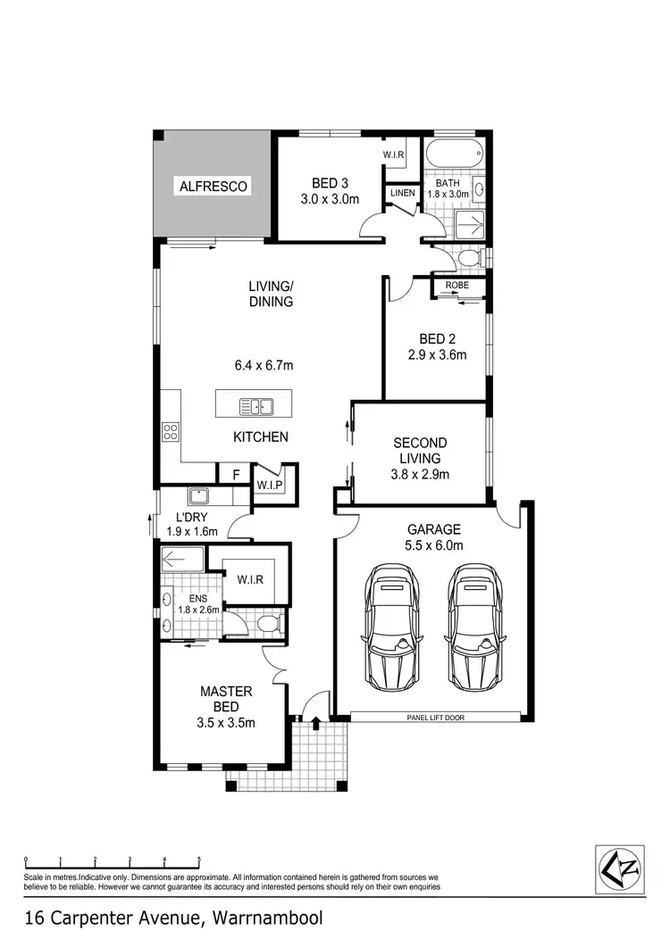 Floorplan of Homely house listing, 16 Carpenter Avenue, Warrnambool VIC 3280