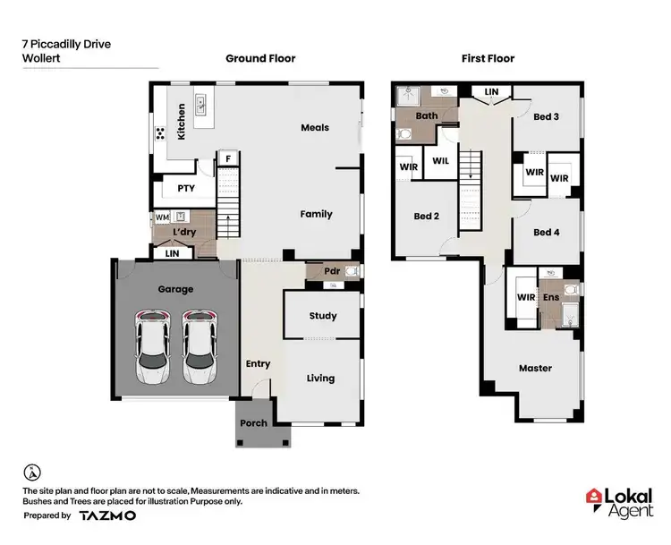 Floorplan of Homely house listing, 7 Piccadilly Drive, Wollert VIC 3750