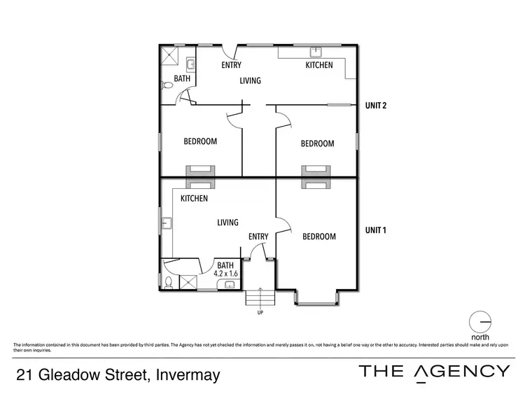Floorplan of Homely house listing, 21 Gleadow Street, Invermay TAS 7248
