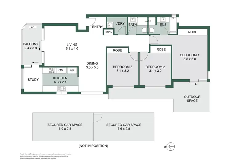 Floorplan of Homely apartment listing, 1/1 Amherst Street, Cammeray NSW 2062