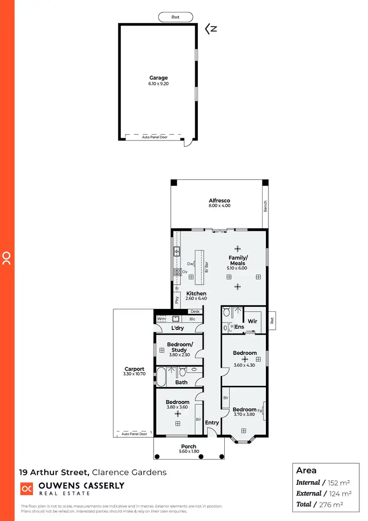 Floorplan of Homely house listing, 19 Arthur Street, Clarence Gardens SA 5039