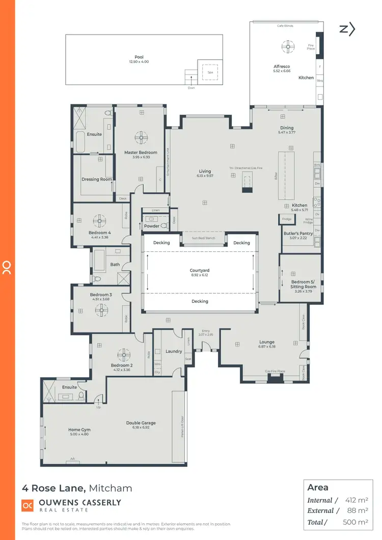 Floorplan of Homely house listing, 4 Rose Lane, Mitcham SA 5062