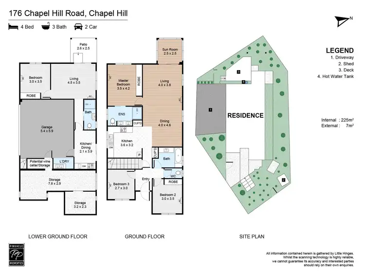 Floorplan of Homely house listing, 176 Chapel Hill Road, Chapel Hill QLD 4069