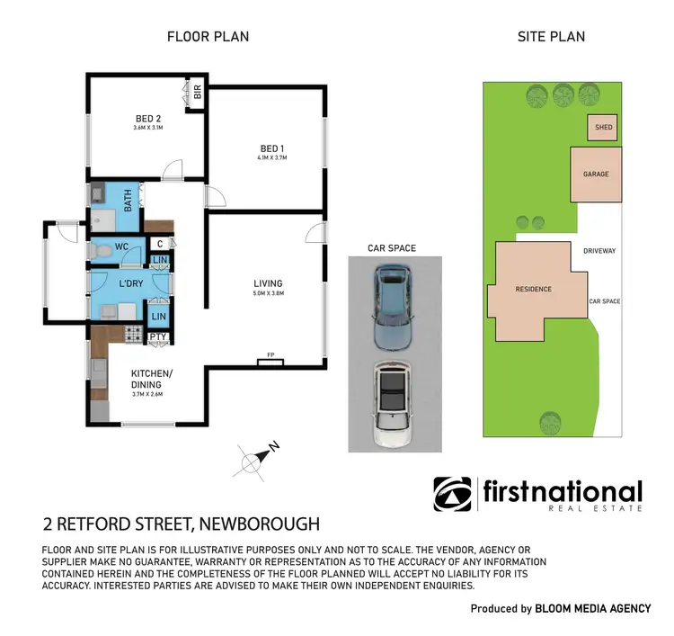 Floorplan of Homely house listing, 3 Retford Street, Newborough VIC 3825