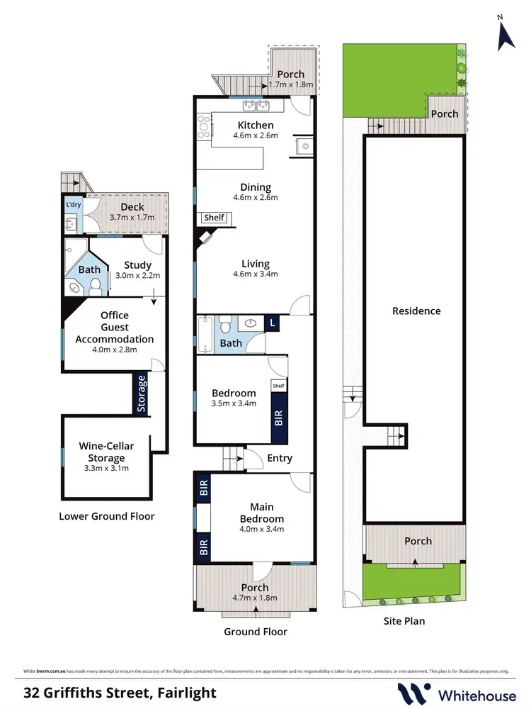 Floorplan of Homely house listing, 32 Griffiths Street, Fairlight NSW 2094