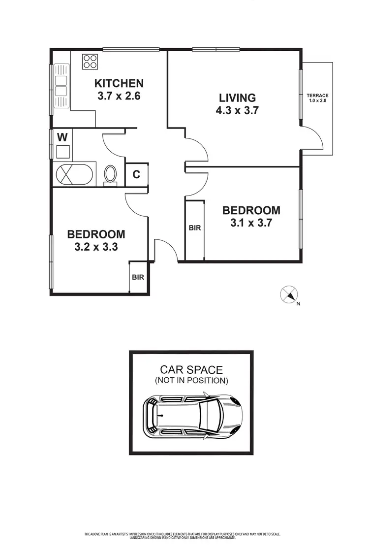 Floorplan of Homely apartment listing, 10/12 Anderson Road, Thornbury VIC 3071