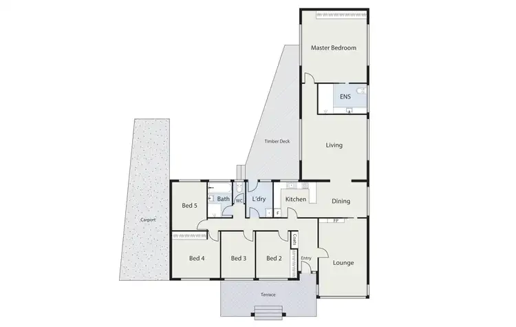 Floorplan of Homely house listing, 87 Birdwood Street, Hughes ACT 2605